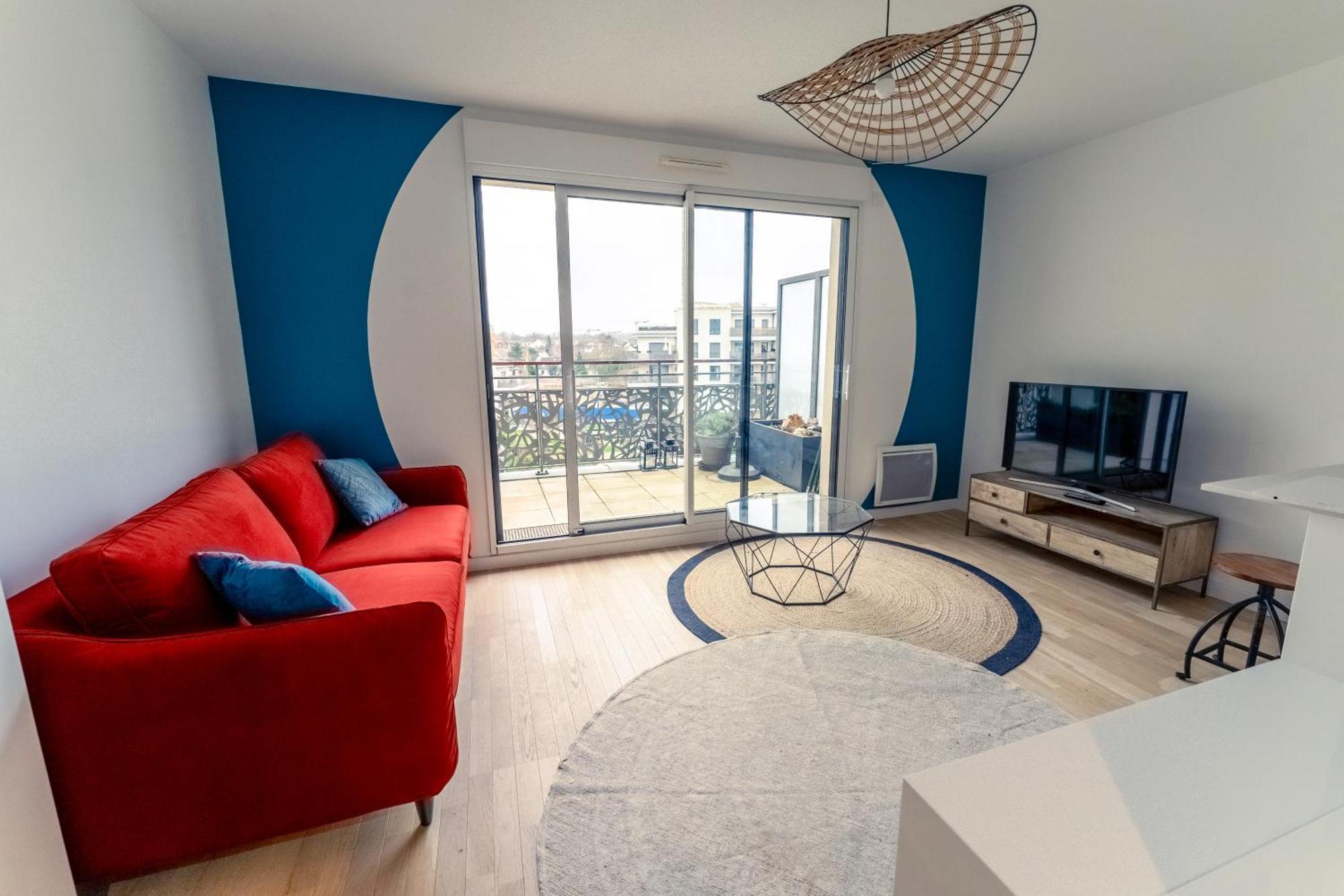 Appartement Residence Neuve Proche Versailles Saint-Cyr-l'Ecole Luaran gambar